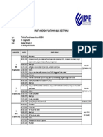 Agenda Pelatihan & UJK - UNP