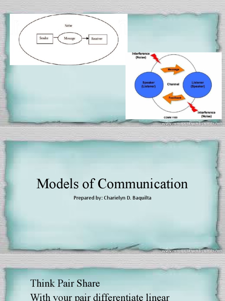 Comparing Linear and Transactional Models | PDF | Communication ...
