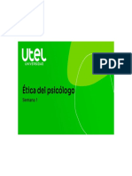 Etica Del Psicologo