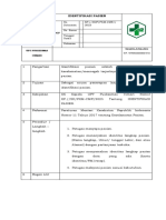 3.1.1.5 Sop Identifikasi Pasien