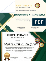 2023 Certificates