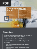 T2 MAC and IP Addresses Updated