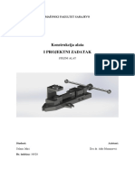 I Projektni Zadatak Konstrukcija Alata