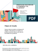 Objeto de Estudio de La Empresa El Majeñito C.