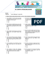 Soal Cerita Penjumlahan Kelas 1 SD - Level 2 Bilangan 1 - 20