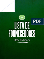 Lista de Fornecedores Close Do Rapha