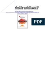 Fundamentals of Corporate Finance 6th Edition Christensen Solutions Manual