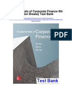 Fundamentals of Corporate Finance 9th Edition Brealey Test Bank