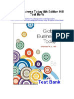 Global Business Today 8th Edition Hill Test Bank