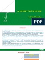 La Lectura y Tipos de Lectura 2023 Diapositivas