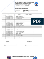 Daftar Hadir