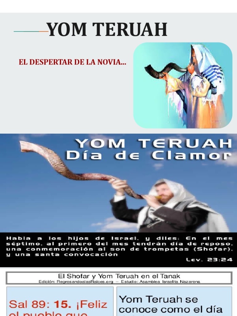 Yom Teruah PDF Tishrei