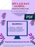 Kelompok 4 - Populasi Dan Sampel Edit 161121