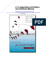 Introduction To Algorithms 3rd Edition Cormen Solutions Manual