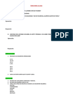 Tarea para La Casa 05 Al 07 de Septiembre