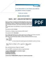 Mapa - Mat - Análise Matemática - 53/2023