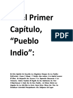 En El Primer Capítulo, "Pueblo Indio"