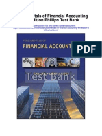 Fundamentals of Financial Accounting 4th Edition Phillips Test Bank