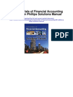 Fundamentals of Financial Accounting 6th Edition Phillips Solutions Manual