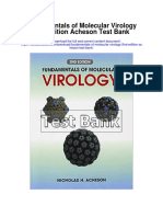 Fundamentals of Molecular Virology 2nd Edition Acheson Test Bank
