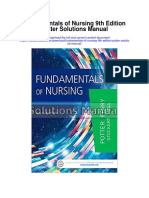 Fundamentals of Nursing 9th Edition Potter Solutions Manual