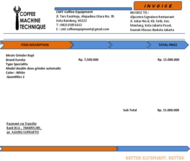 Invoice Aljazeera | PDF