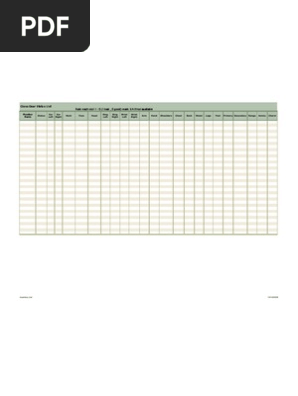Inventory List