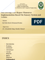 Self-Driving Cars Bypass Maneuver Implementation Based On Sensory System and