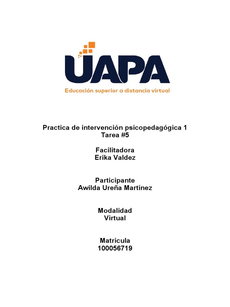 Plan de Intervención Psicopedagógica | PDF | Inteligencia | Aprendizaje