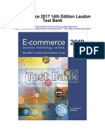 e Commerce 2017 14th Edition Laudon Test Bank