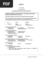 CSC Mock Questions