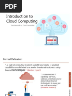 Lecture 1. Introduction Cloud Computing