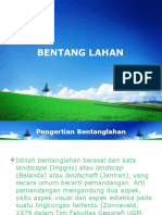 II. Bentang Lahan