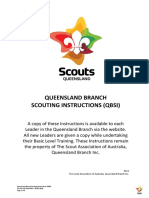 Queensland Branch Scouting Instructions QBSI v082019