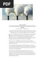 How The World Passed A Carbon Threshold and Why It Matters - Yale E360