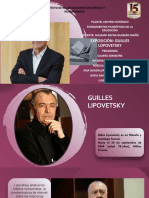 Guilles Lipovetsky