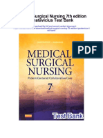 Medical Surgical Nursing 7th Edition Ignatavicius Test Bank