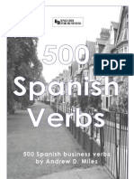 500 Verbos Spanish To English