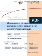 GHEDIR Lina Master ILC Optimisation Du Decoupage de Materiaux Par AG