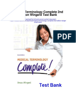 Medical Terminology Complete 2nd Edition Wingerd Test Bank