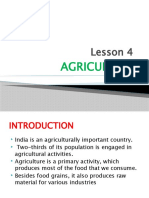 Lesson 4 Agriculture