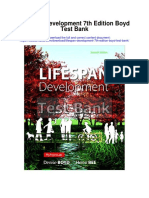 Lifespan Development 7th Edition Boyd Test Bank