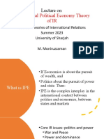 Lecture On IPE Theory of IR