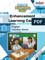 NLC23 - Grade 8 Enhancement English Notes To Teachers - Final