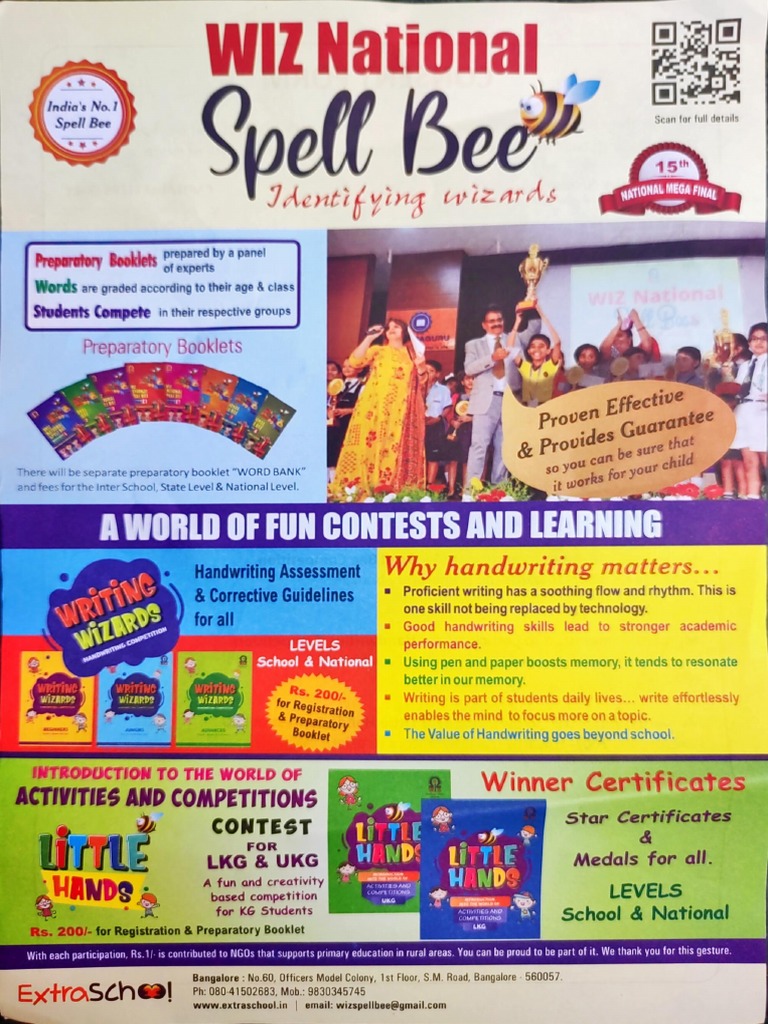 Spell Bee (Saplings To 12) | PDF