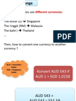 Currency Exchange and Income Tax