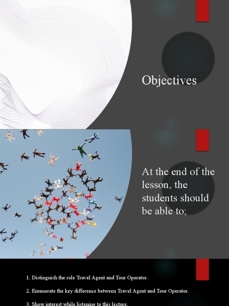 Travel Agent vs. Tour Operator PDF Travel Agency Tourism