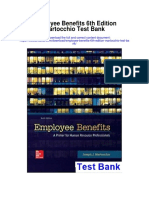 Employee Benefits 6th Edition Martocchio Test Bank