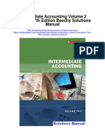 Intermediate Accounting Volume 2 Canadian 7th Edition Beechy Solutions Manual