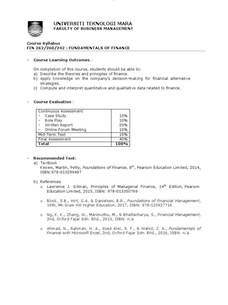 Fin242 Lesson Plan March 2021 Pdf Capital Budgeting Economies